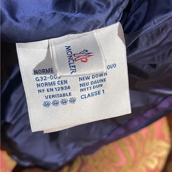 100% authentic Moncler serica giubbotto down puffer jacket - Picture 5 of 15